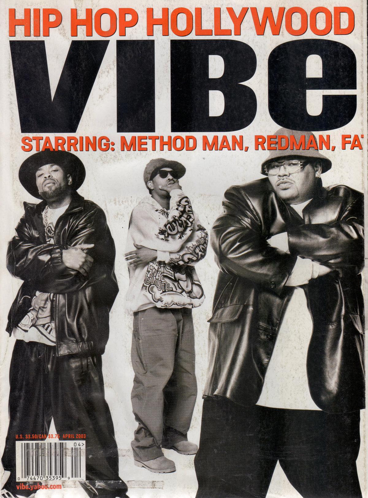 Vibe Magazine – April 2003 (Method Man, Redman & Fat Joe Cover, Hip Hop Hollywood)