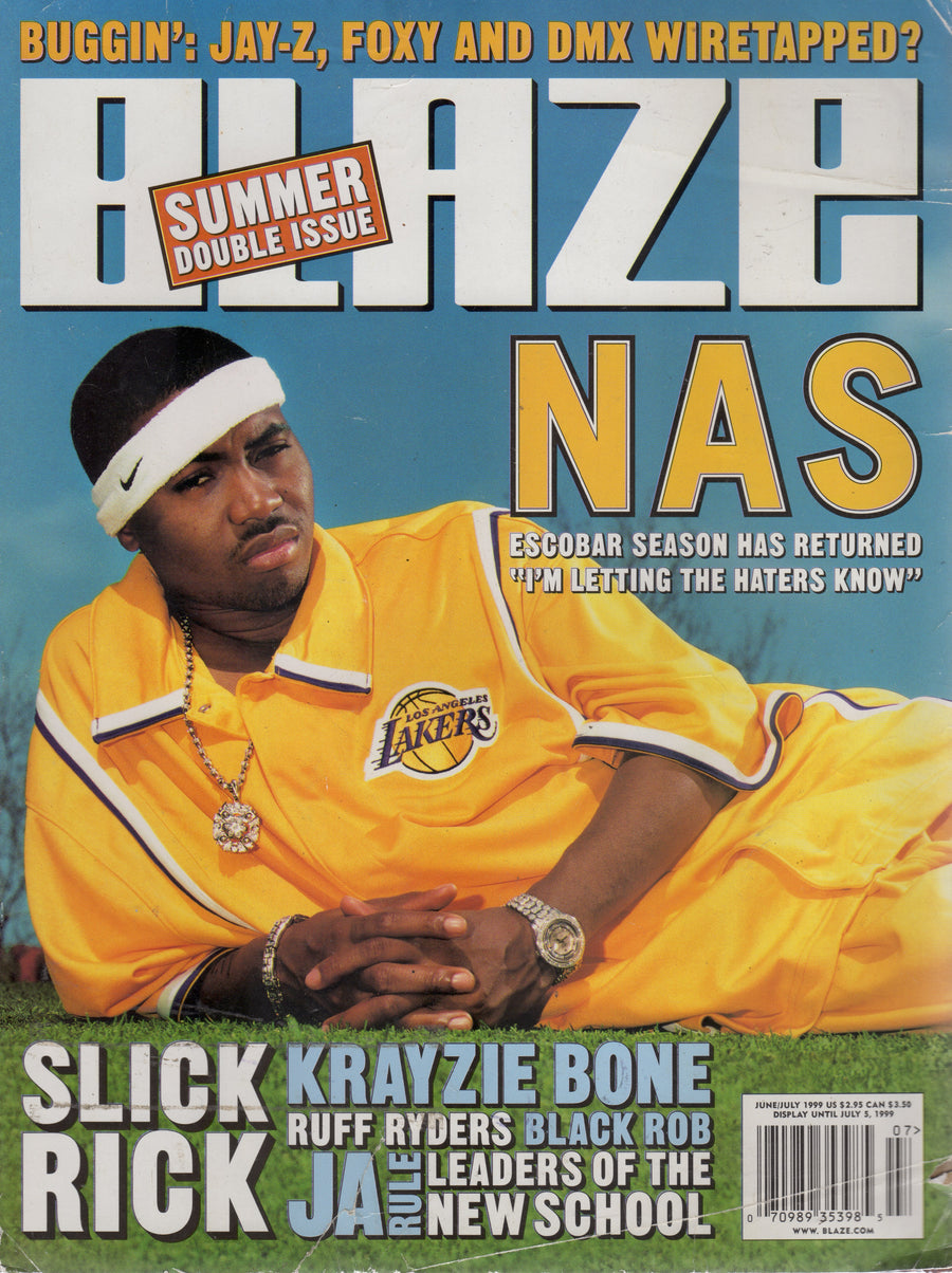 Blaze Magazine – June/July 1999 (Nas Cover, Summer Double Issue)