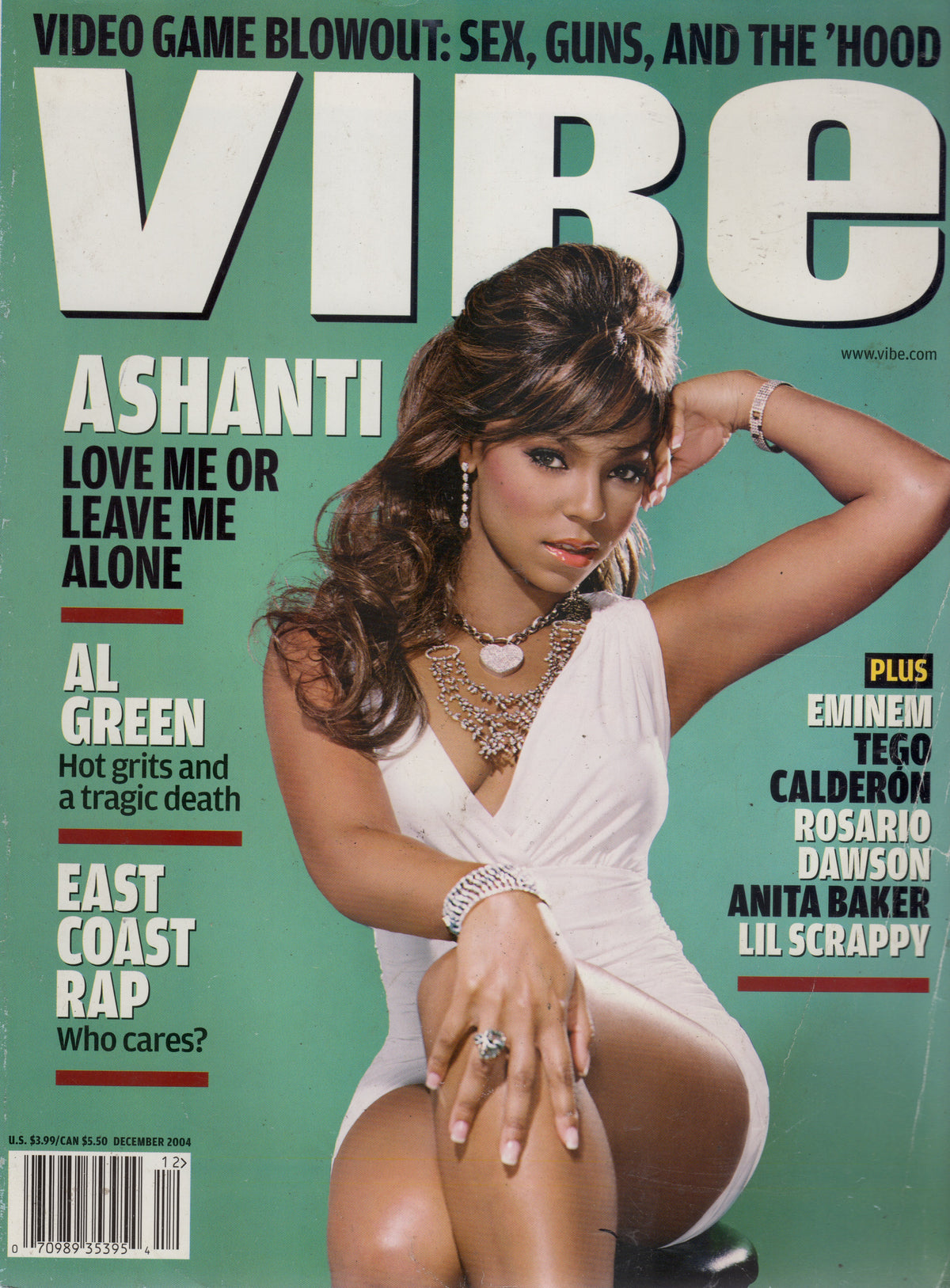 Vibe Magazine - December 2004 (Ashanti Cover “Love Me Or Leave Me Alone”)