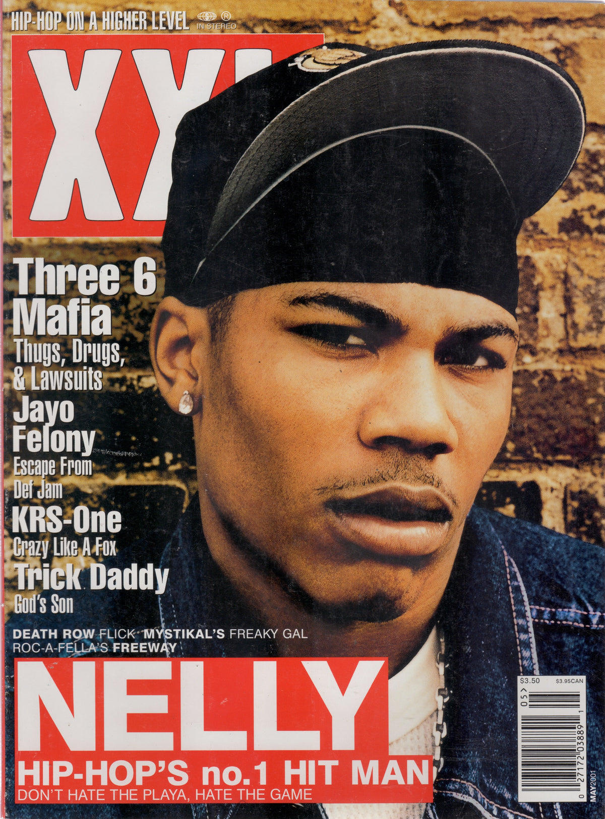 XXL Magazine- May 2001 (Nelly Cover, Three 6 Mafia, Jayo Felony)
