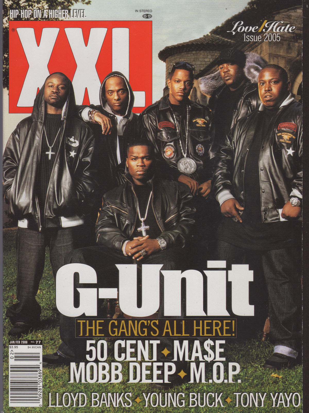 XXL Magazine- January | February 2006 (G-Unit Cover - Mase , Mobb Deep, M.O.P.)