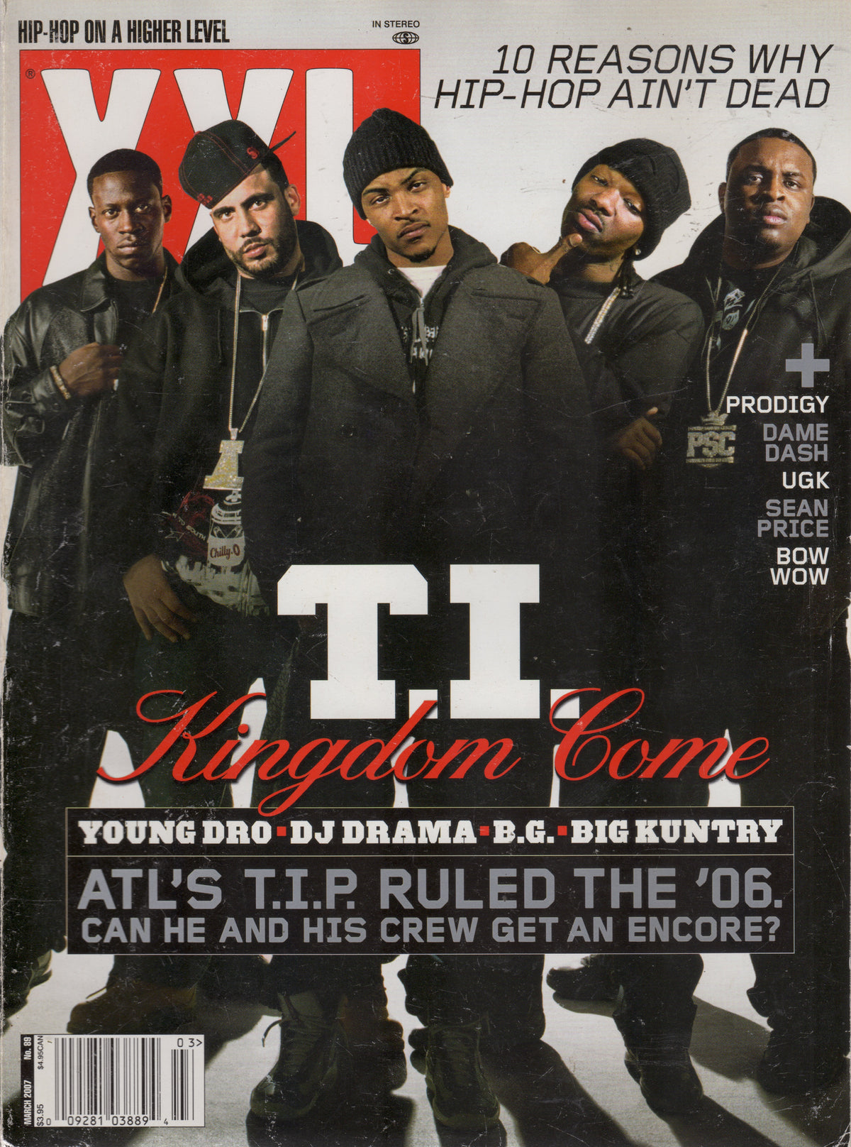 XXL Magazine - March 2007 (T.I. Cover, Young Dro, Dj Drama, B.G.)