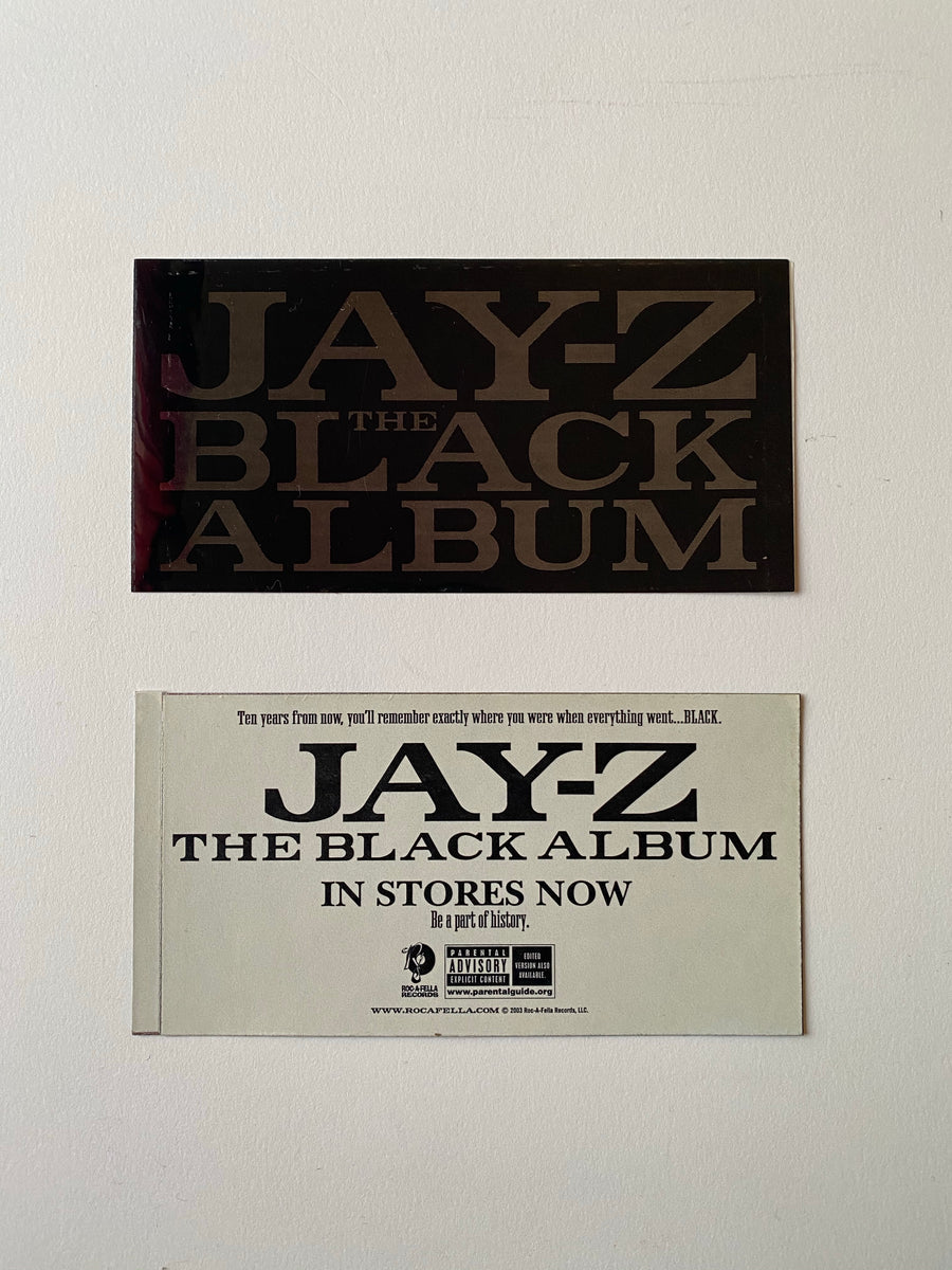 The Black Album Promo Sticker