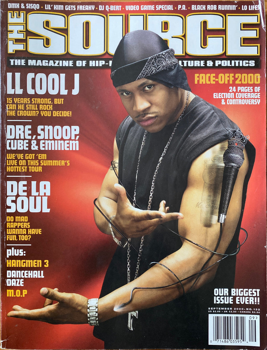 The Source Magazine - September 2000 (LL Cool J Cover, Dre, Snoop, Cube & Eminem, De La Soul)