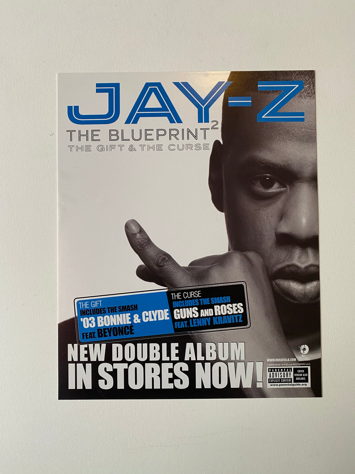 The Blueprint 2 Promo Sticker